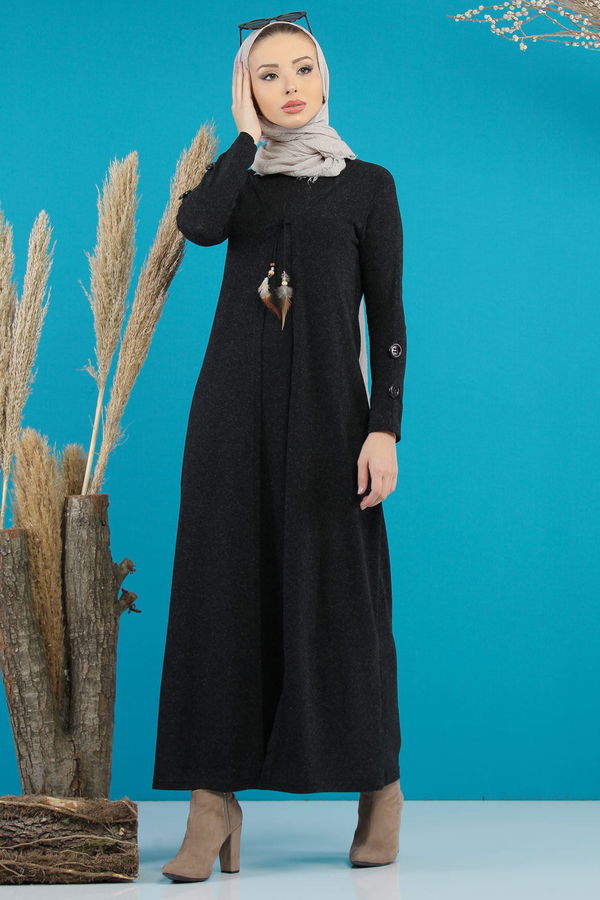 Elbise Yelek Siyah Siyah - 5168 SİYAH