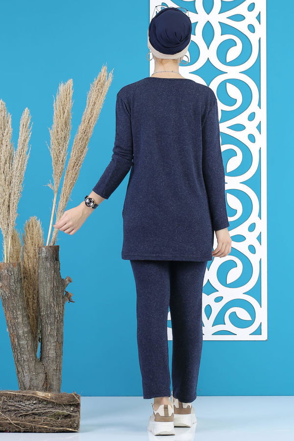 Tunik Pantolon Siyah  Lacivert - 5170 LACİVERT