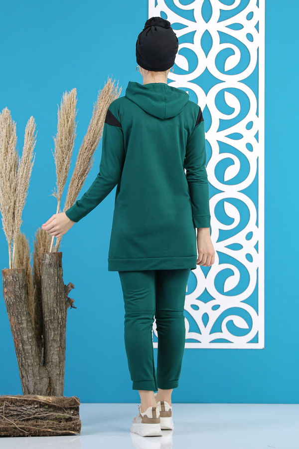 Tunik Pantolon Haki  Yeşil - 7808 YEŞİL