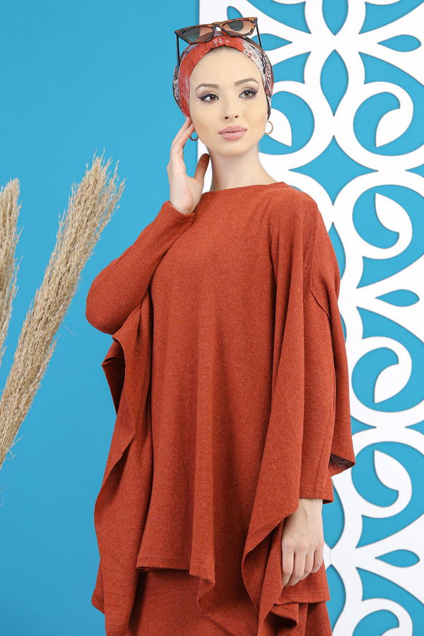 Elbise Panço Siyah Kiremit - 5166 KİREMİT
