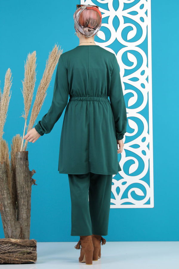 Tunik Pantolon Zumrut - 7795 Yeşil - 7795 YEŞİL