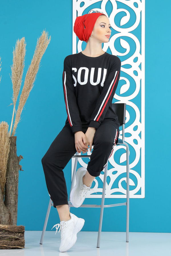Tunik Pantolon Siyah  Siyah - 4115 SİYAH