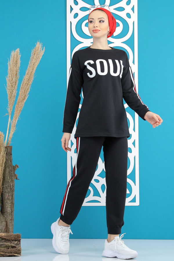 Tunik Pantolon Siyah  Siyah - 4115 SİYAH