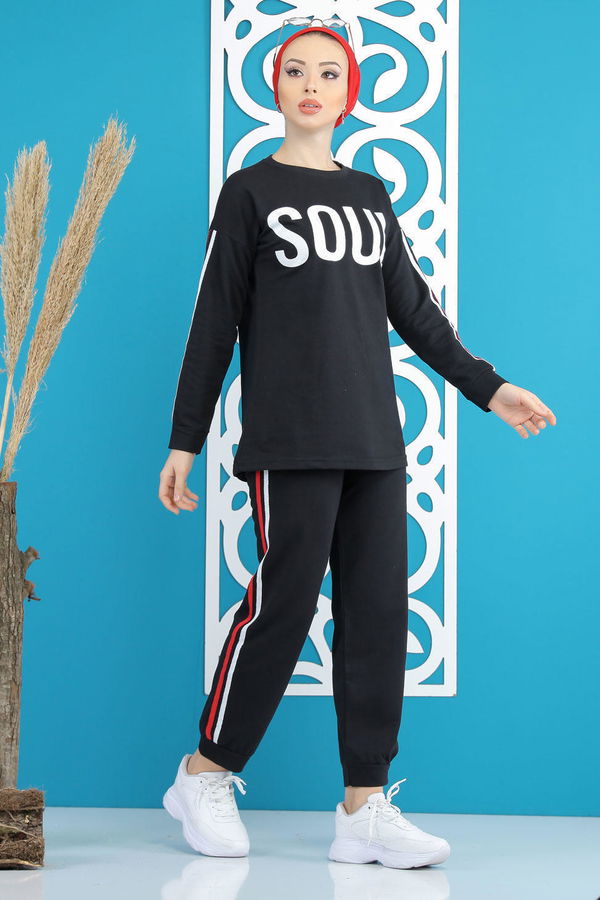 Tunik Pantolon Siyah  Siyah - 4115 SİYAH