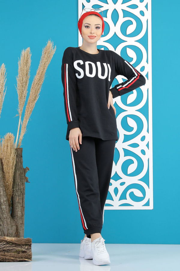 Tunik Pantolon Siyah  Siyah - 4115 SİYAH