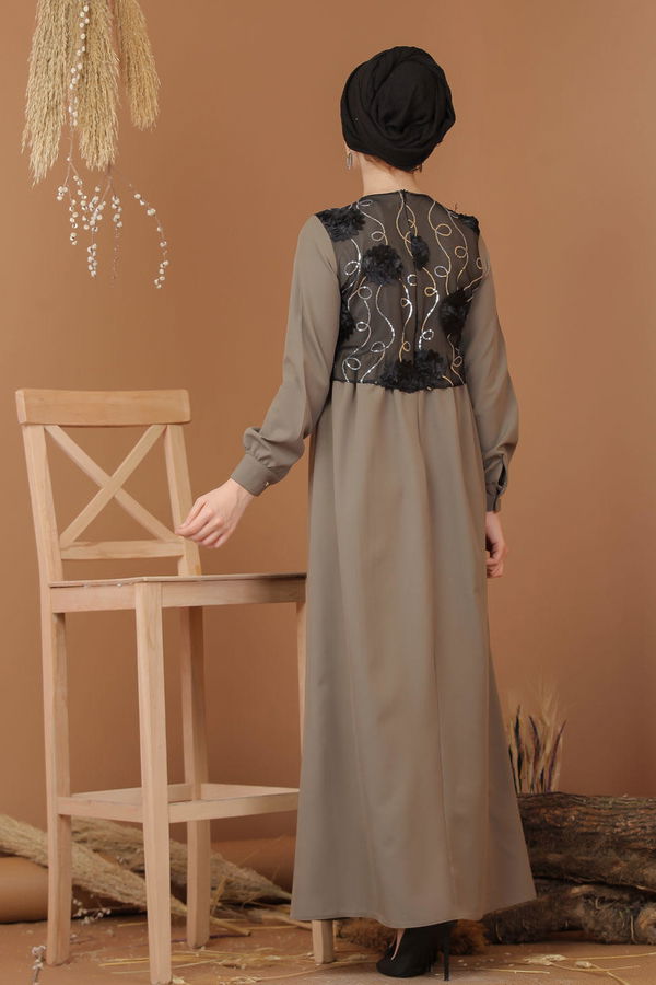 Elbise Siyah Haki - 1125 HAKİ