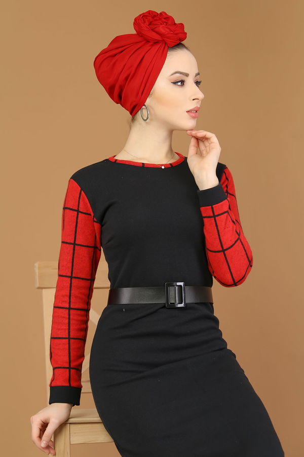 Elbise Kemer Siyah Vizon Siyah - 8177