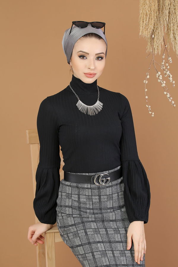 Bluz Etek Kombin D-3 Gri - 8194 Gri - 8194