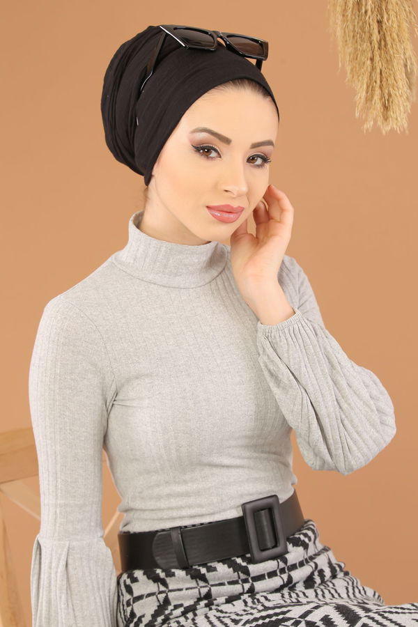 Bluz Etek Kombin Gri - 8267 Gri - 8267 GRİ