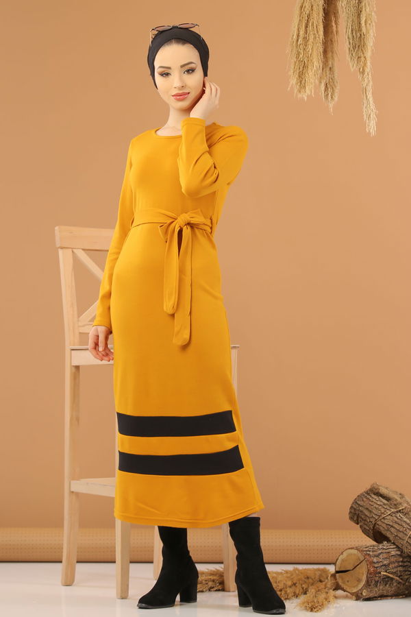 Elbise Taba  Sarı - 5241
