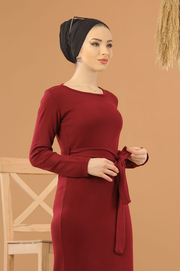 Elbise Taba  Bordo - 5241 BORDO