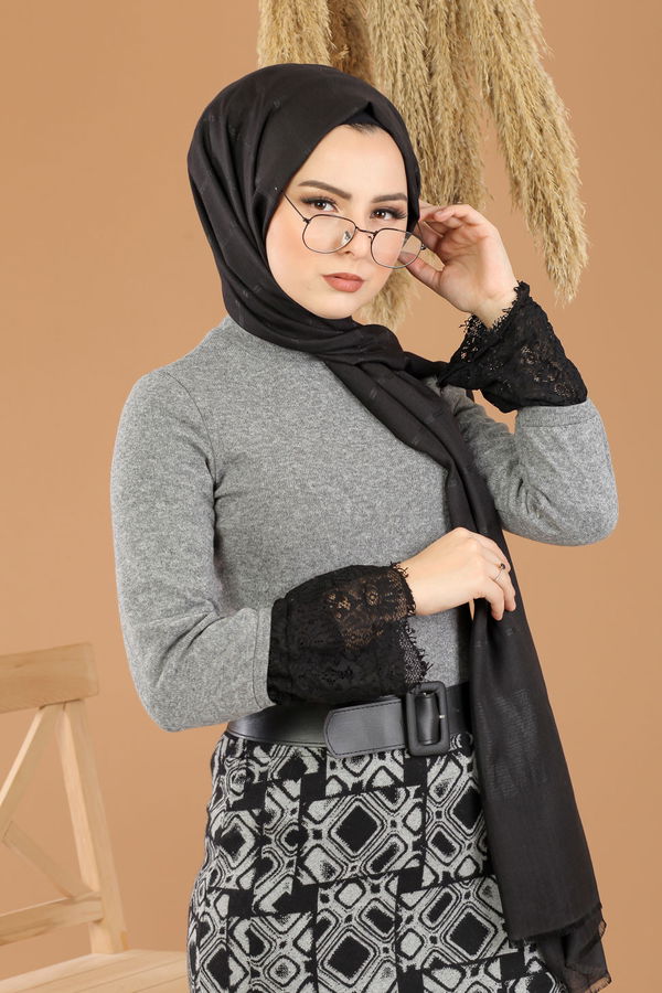 Bluz Etek Kombin Gri - 8289 Gri - 8289