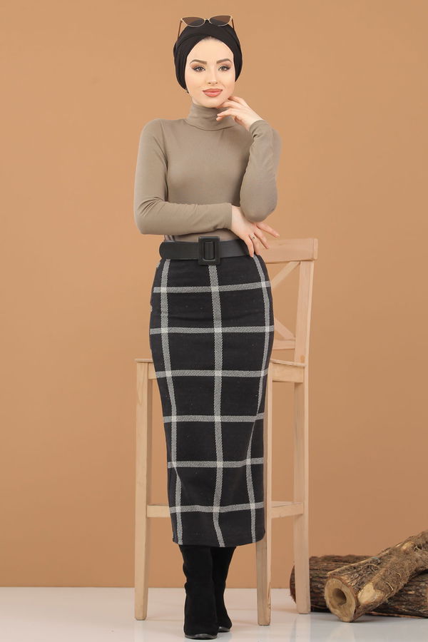 Bluz Etek Kombin Vizon - 8307 Vizon - 8307