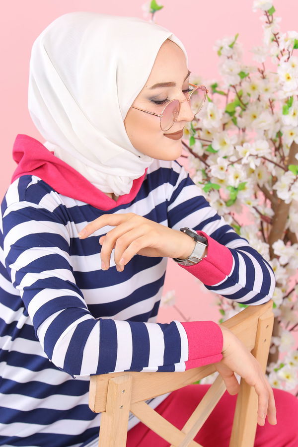 5250 TUNİK PANTOLON Fuşya - 5250 FUŞYA