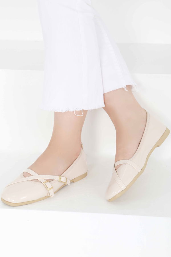 Çapraz Rugan Babet - 27398 BEJ