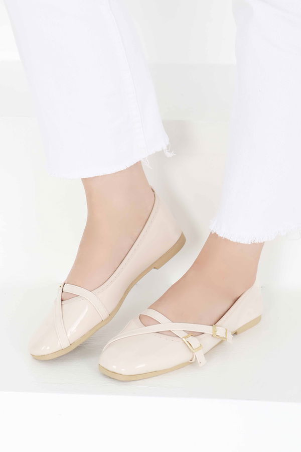 Çapraz Rugan Babet - 27398 BEJ