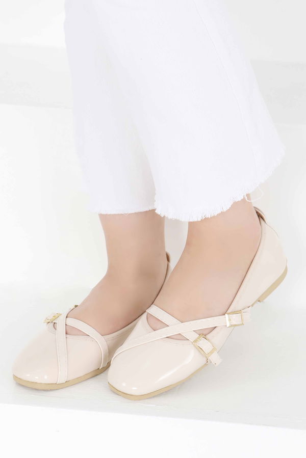 Çapraz Rugan Babet - 27398 BEJ