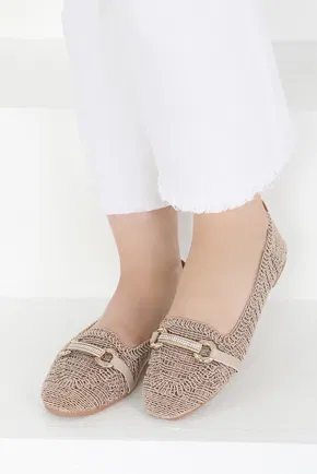 Triko Tokalı Babet - 27414