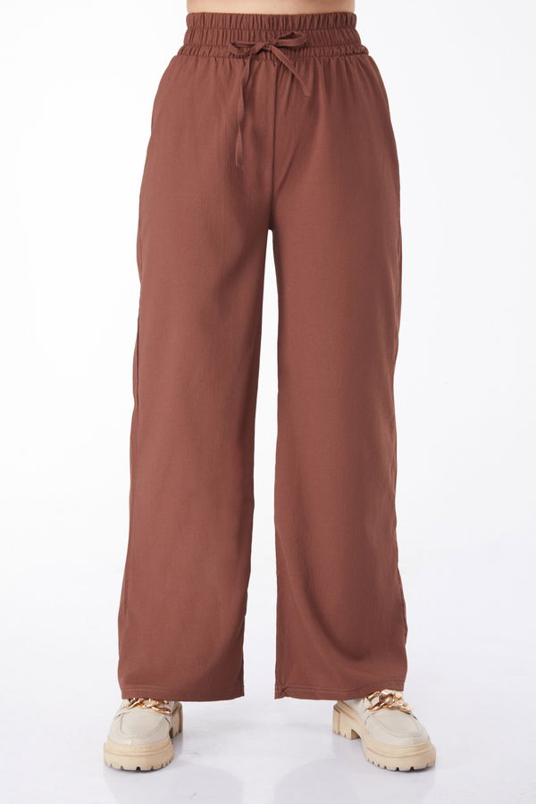 Beli Lastikli Pantolon - 27074