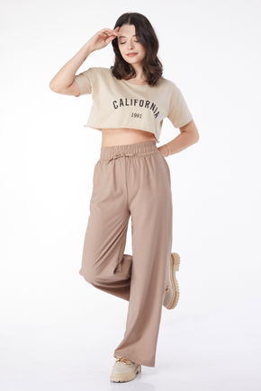 Beli Lastikli Pantolon - 27074