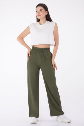 Beli Lastikli Pantolon - 27074