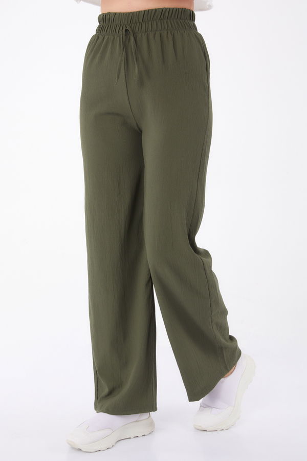 Beli Lastikli Pantolon - 27074