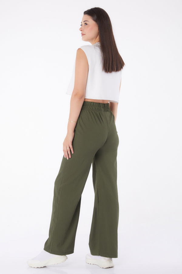 Beli Lastikli Pantolon - 27074