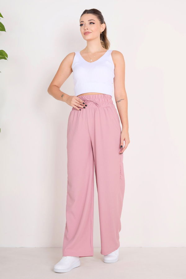 Beli Lastikli Pantolon - 27074