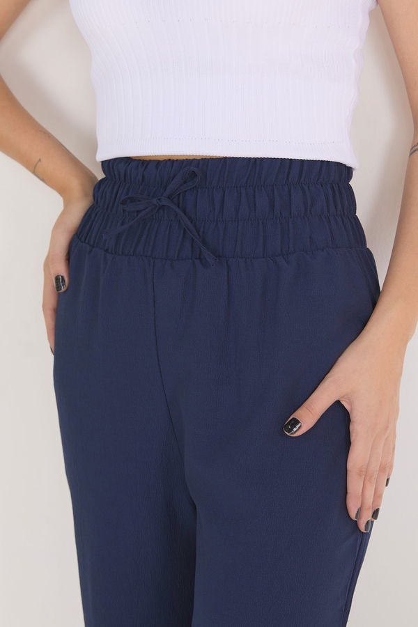 Beli Lastikli Pantolon - 27074