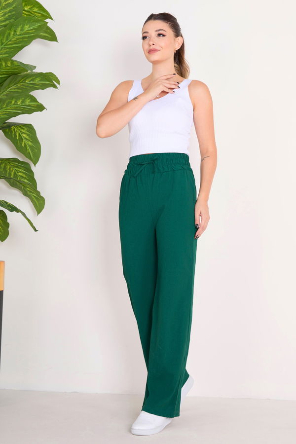 Beli Lastikli Pantolon - 27074