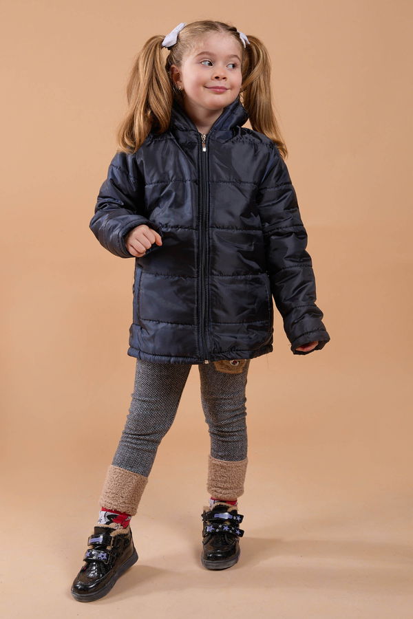 Erkek Çocuk Lacivert Şişme Mont - 23856 LACİVERT