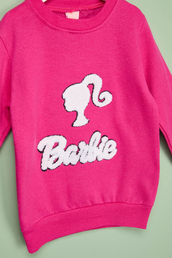 Kız Çocuk Pembe Eşofman Takımı - 23843