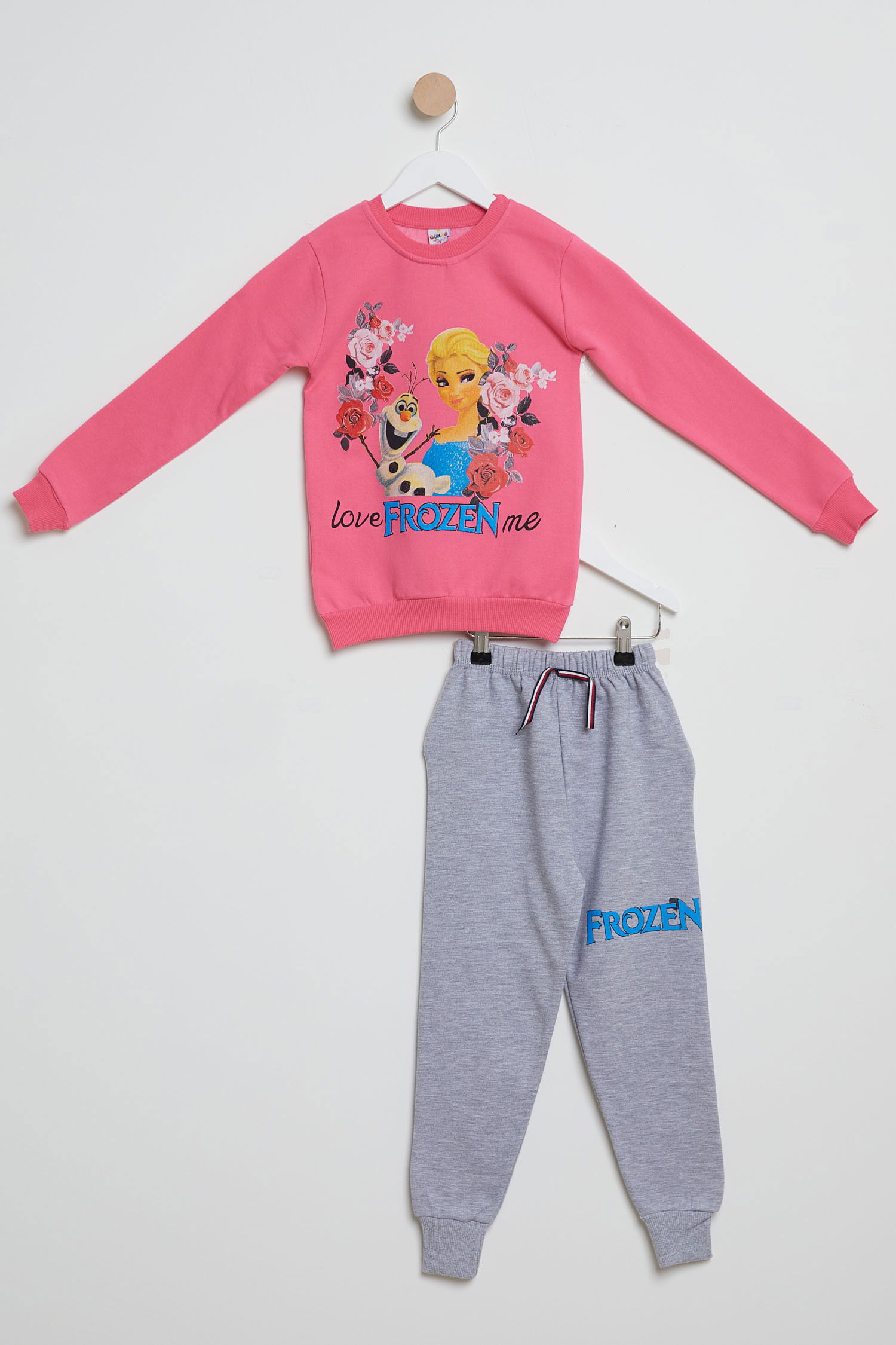 Erkek Çocuk Pembe Eşofman Takımı - 23822