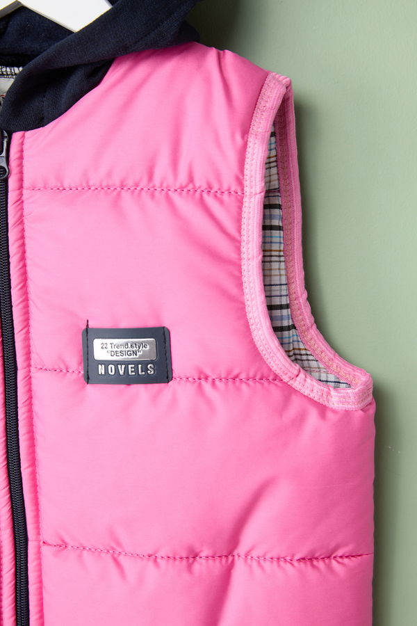 Kız Çocuk Pembe Mont - 23940 PEMBE