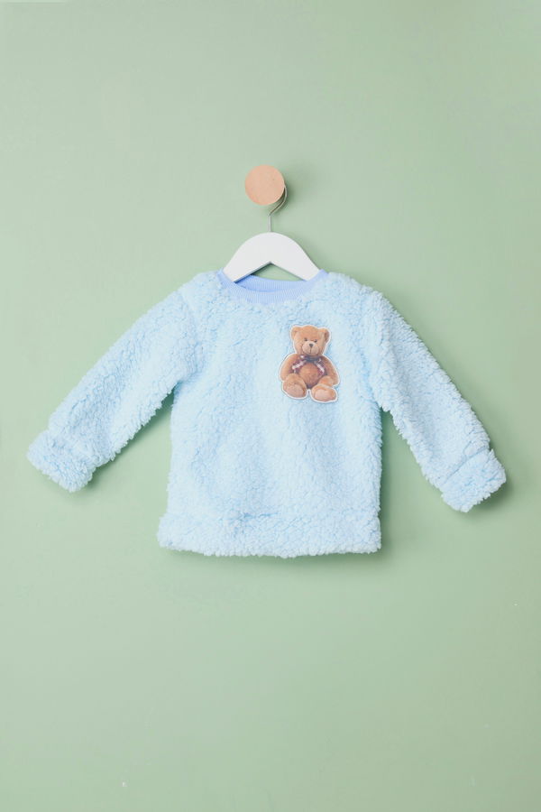 Kız Çocuk Mavi Bebek Takımı - 23944 MAVİ