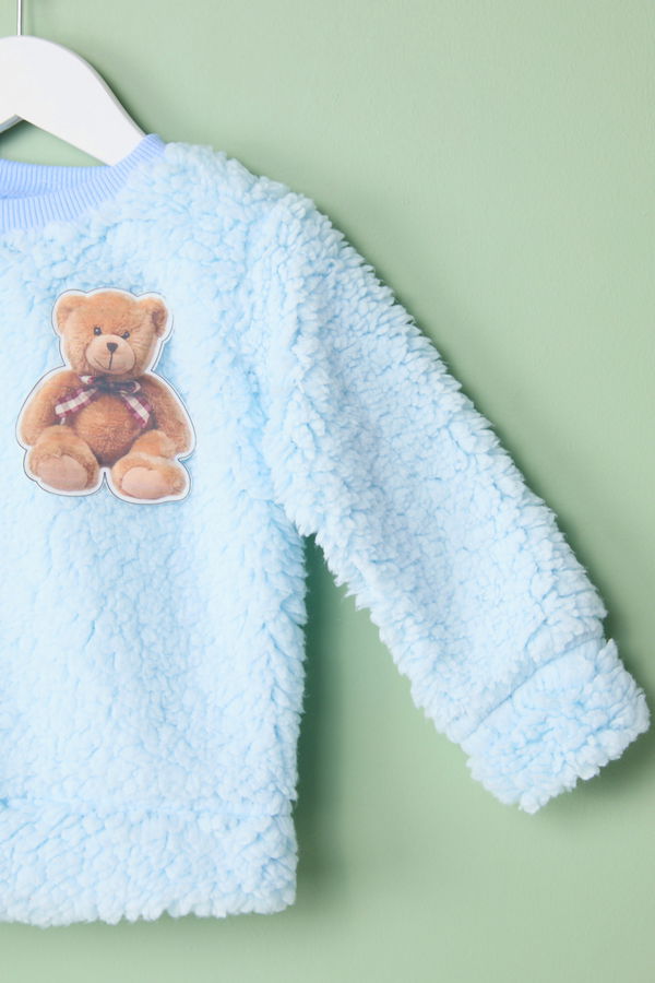 Kız Çocuk Mavi Bebek Takımı - 23944 MAVİ