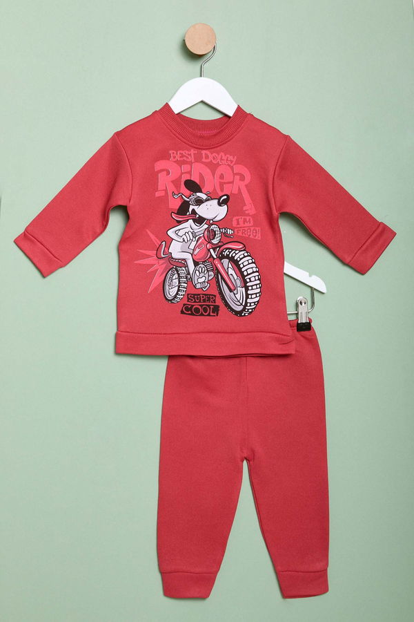Erkek Çocuk Bordo Takımı - 23981 BORDO