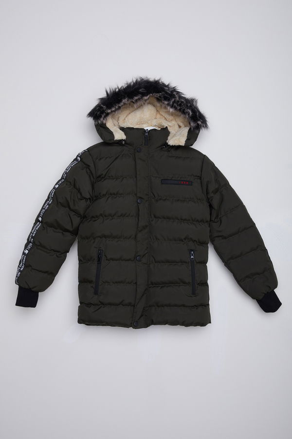 Kız Çocuk Haki Mont - 23904 HAKİ