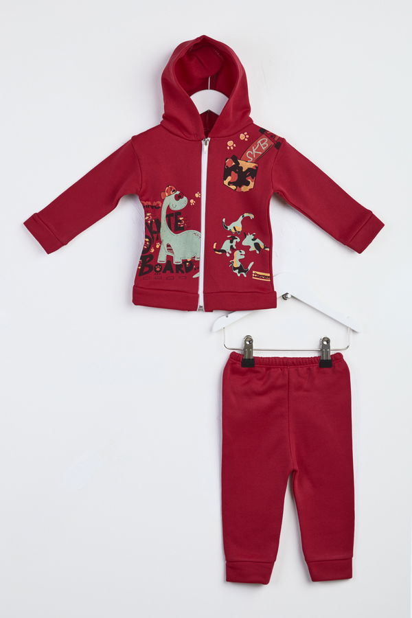 Erkek Çocuk Bordo Takımı - 23982 BORDO