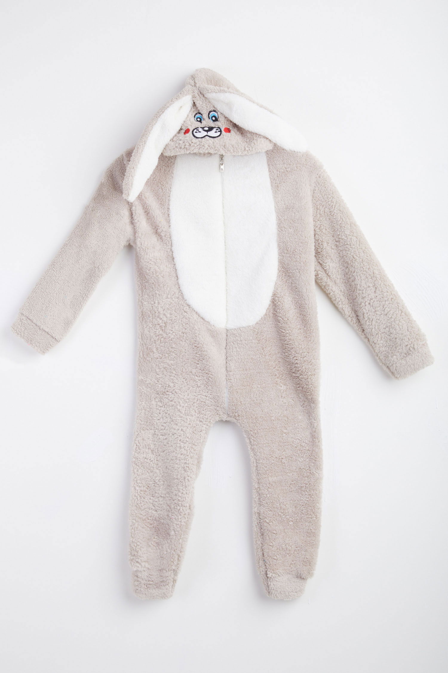 Erkek Çocuk Bej Peluş Tulumu - 24225 BEJ