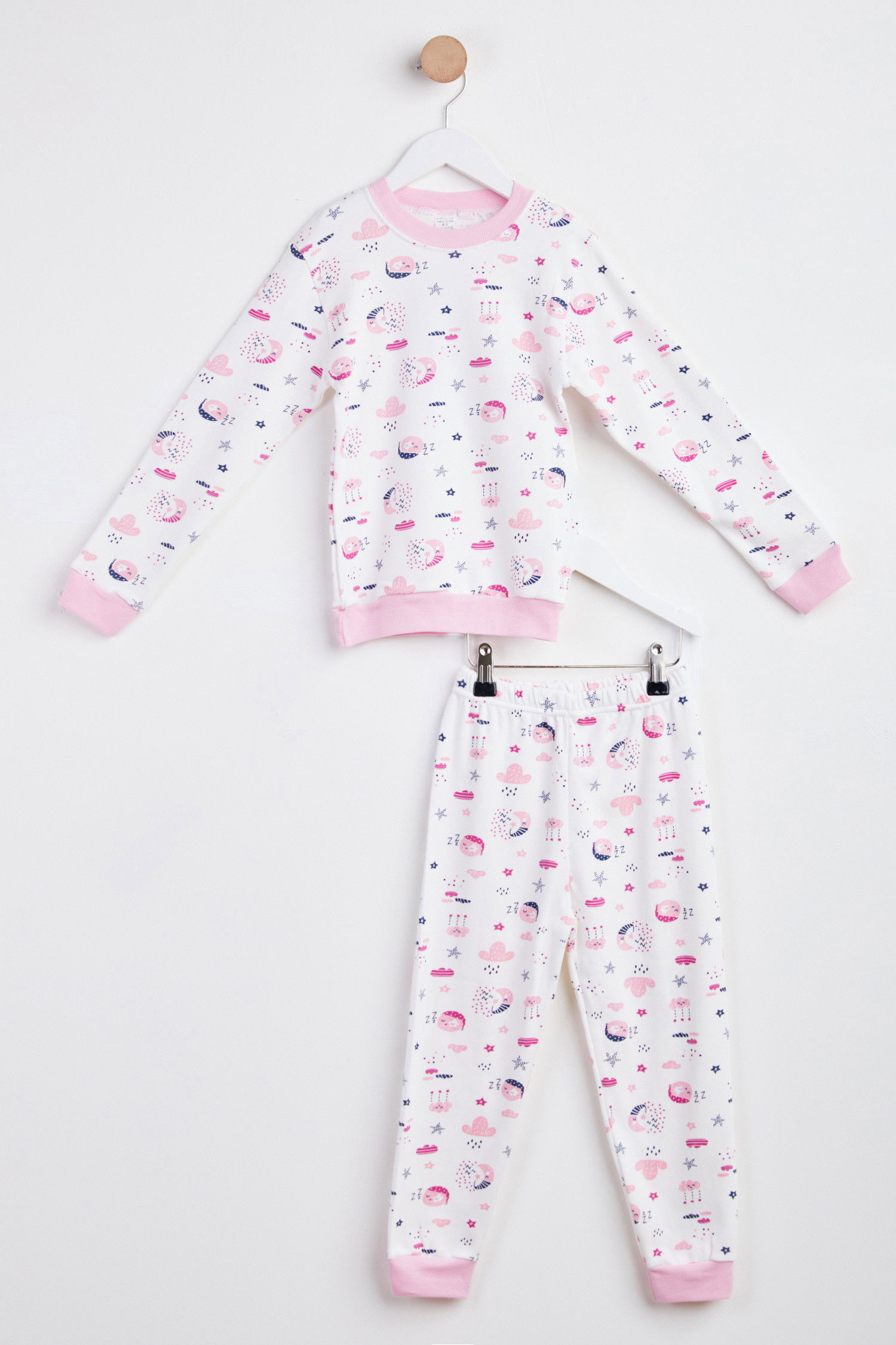 Erkek Çocuk Pembe Eşofman Takımı - 24231 PEMBE