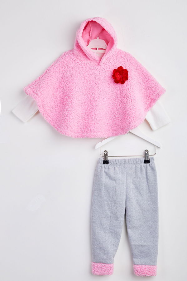 Kız Çocuk Pembe Takımı - 24245 PEMBE