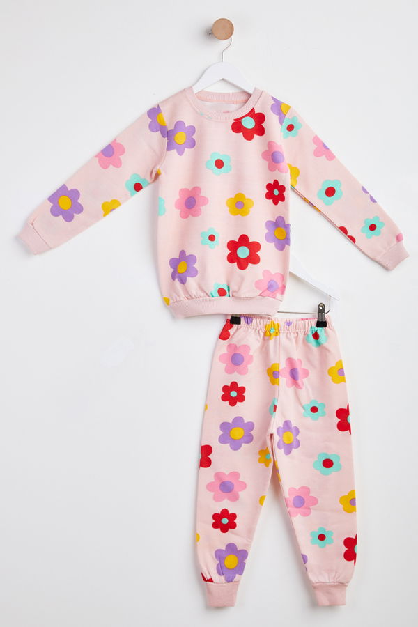 Kız Çocuk Pembe Takımı - 24156 PEMBE