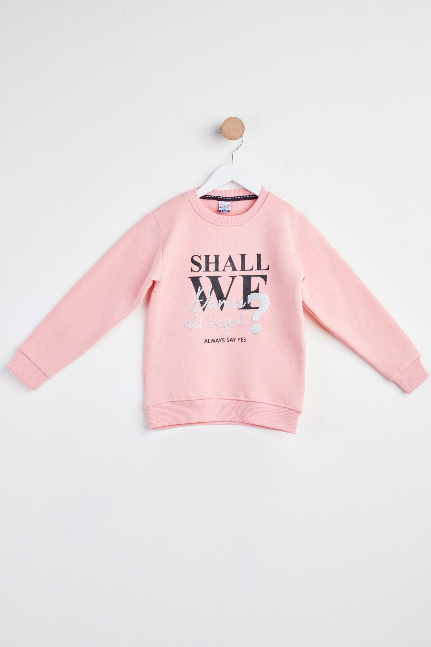 Kız Çocuk Pembe Sweat - 23835 PEMBE