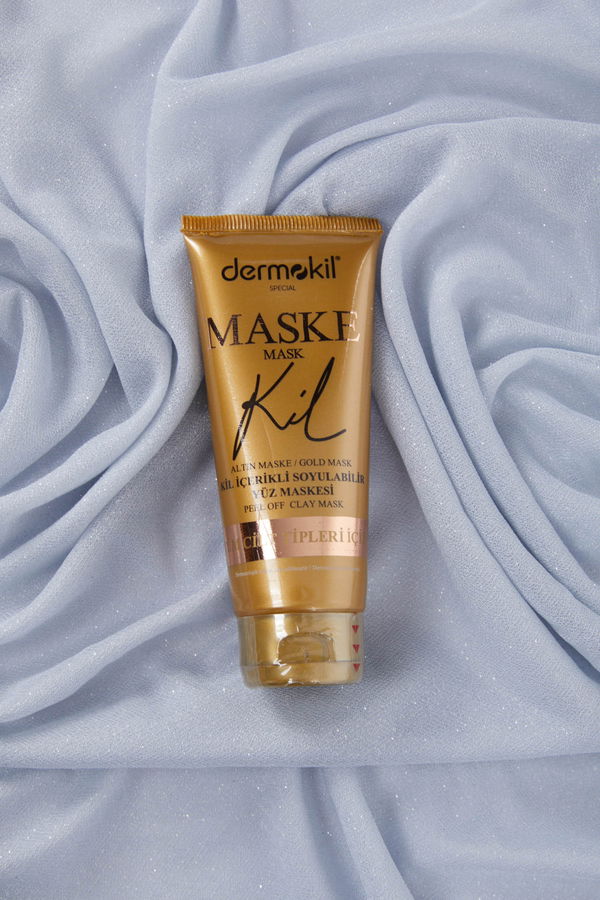 çok Renkli DERMOKIL 75 ML SOYULABILIR KIL ICERIKLI MASKE GOLD - 24548