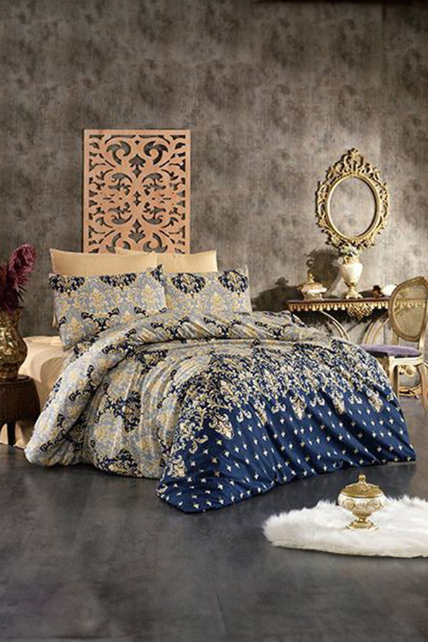 Sarı Çift Kişilik Nevresim Seti  - 24356