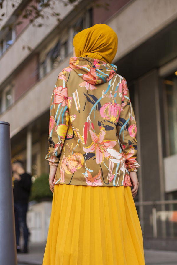 Düz Orta Kadın Sarı 9108 TUNIK - 9108 Sarı