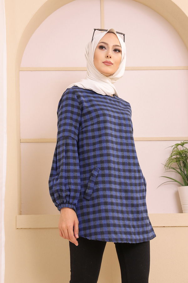 Düz Orta Kadın Siyah 3316 TUNIK - 3316 SİYAH
