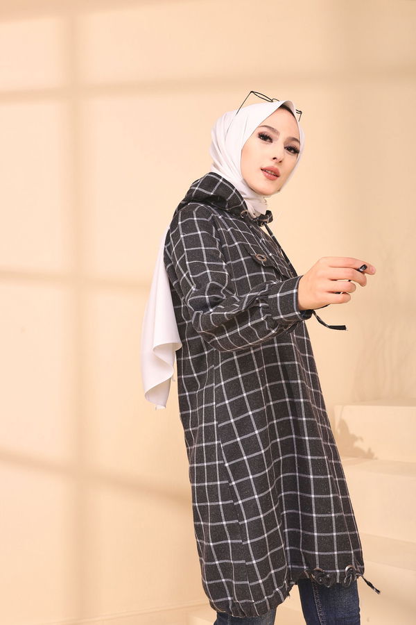 Düz Orta Kadın Ekru 3407 TUNIK - 3407 EKRU