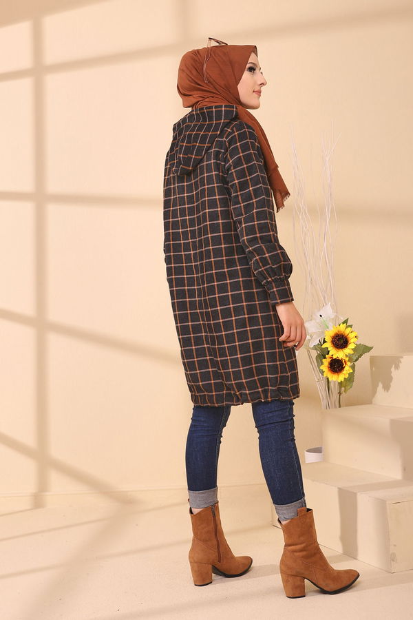 Düz Orta Kadın Taba 3407 TUNIK - 3407 TABA
